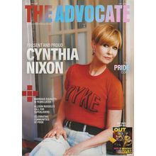 THE ADVOCATE/OUT MAGAZINE-MAY/JUNE 2025-CYNTHIA NIXON/BROADWAY DIVAS-NEW-FAST