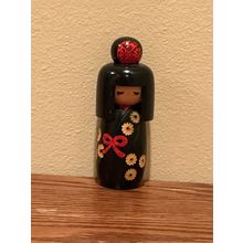 True Japan Made Hand-Crafted 1970s Vintage Wooden Doll