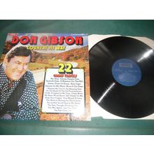 DON GIBSON COMPILATION LP - COUNTRY MY WAY