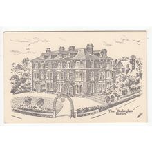 The Buckingham Hotel Buxton Postcard Derbyshire