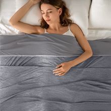 Topcee Cooling Blanket (90"X90"Queen Size) for Sweats Absorbs Heat to Keep Adult