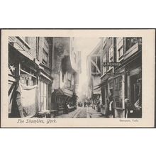 The Shambles, York, Yorkshire, c.1905-10 - Sampson Postcard