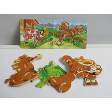 Kinder Surprise Toy 2001 K01-108 Horse Puzzel - With Insert