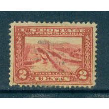 Used 398 2c Panama Canal Fine M06100