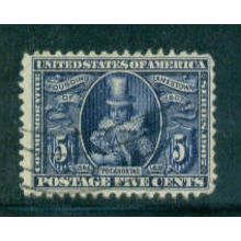 Used 330 5c Pocahontas Fine C0287