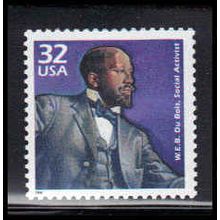3182l 32c W.E.B. Du Bois Fine MNH V2869