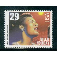 2856 29c Billie Holiday Fine MNH P#S LR P11111 V2876