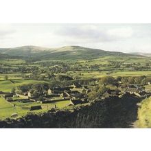 Sedbusk Hawes Spectacular Aerial Postcard