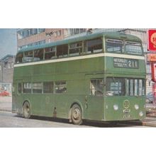 211 Hattersley Hathershaw 1965 Daimler Old Bus Transport Vintage Photo Postcard