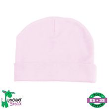 The Laughing Giraffe Baby Beanie Hat[ 0-6M Pink ]