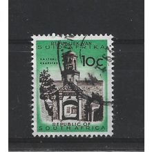 SouthAfrica.SG206 10c Cape Town Castle Entrance.Variety Unchecked.F/Used.Aug25e