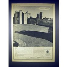 1959 Super National Benzole Gas Ad - Pembroke Castle