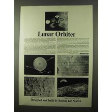 1966 Boeing Lunar Orbiter Ad