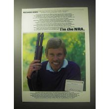 1985 NRA National Rifle Association Ad - Richard Edes