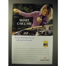 2002 Shell Oil Ad - Smart Car Care