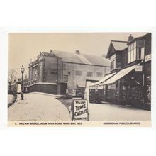 Railway Bridge Alum Rock Road Ward End Reproduction Postcard Birmingham