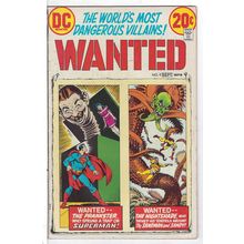 Wanted: Worlds Most Dangerous Villains (Vol 1) # 009 FN+ RS003 ORIG US COMICS