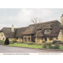 The Portsmouth Arms Hatch Warren Basingstoke Postcard