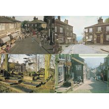 Haworth Yorkshire Sunday School Post Office 4x Postcard s
