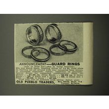 1955 Old Pueblo Traders Guard Rings Advertisement