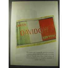 1956 Davidow Fashion Ad - The great - and consistently growing - consumer