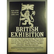 1960 British Exhibition Ad - New York Coliseum June 10-26