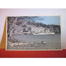 WATERHEAD, AMBLESIDE, LAKE WINDERMERE used postcard RP Sanderson/Dixon 1957 pm =