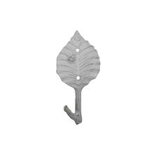 Pack Of 2] Whitewashed Cast Iron Birch Tree Leaf Decorative Metal Tree Branc...