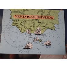 Norfolk Island, Shipwrecks, Presentation pack 1982