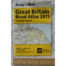 2011 Daily mail mini Great Britain Road Atlas including Ireland, 3rd edition
