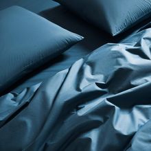Brooklinen Luxury Percale Sheet Set - 4 Piece 100% Cotton Bed Sheets - 1 Fitted