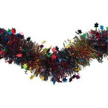 FESTIVE Star Tinsel BNWT