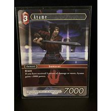 Ayame - 5-002R - R Opus 5 Final Fantasy Trading Card