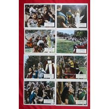 VIKING QUEEN, The (1966) original UK FOH / Lobby cards **Don Murray, Carita**