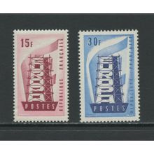 France 1956, 805-806, 1956 Europa, VF, MNH (FR345)