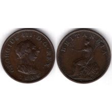 Great Britain. George III. Farthing 1806. dy21047