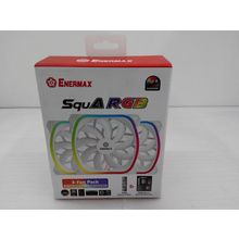 Enermax SquA RGB White 3X-Fan Pack UCSQARGB12P-W-BP3