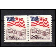 2523 29c U.S. Flag Very Fine MNH CNP Left 5 PA1207