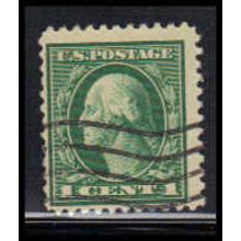 Used 498 1c George Washington Barely Clears K3067