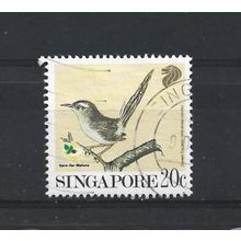 Singapore.SG663 20c Long-tailed Tailor Bird.Fine Used.Jul25