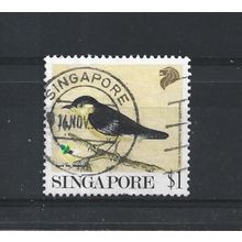 Singapore.SG666 $1 Common Iora.Fine Used.Jul25