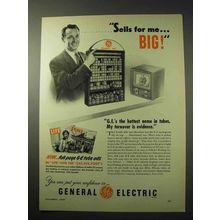 1950 General Electric Tubes Ad - Sells For Me Big!