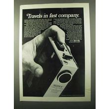 1971 Sony Model 110 Portable Cassette-Corder Ad