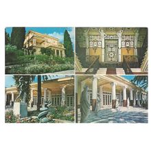 ACHILLEON, CORFU, GREECE unused vintage postcard #