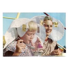 ZEELAND Klederdrachten, Holland unused vintage postcard (a) =
