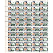 Water Conservation Sheet of Fifty 4 Cent Postage Stamps Scott 1150