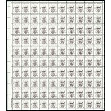 Igor Stravinsky Sheet of One Hundred 2 Cent Postage Stamps Scott 1845