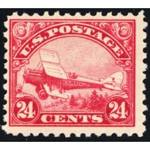 C6, Mint FVF NH 24¢ Early Airmail Stamp CV $130.00 * Stuart Katz