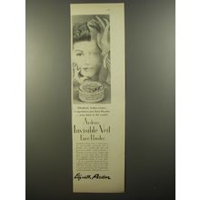 1954 Elizabeth Arden Ardena Invisible Veil Face Powder Advertisement
