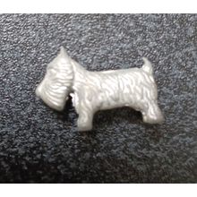 1970S WADDINGTONS MONOPOLY SPARE PARTS,METAL WEAPON,DOGGIE.